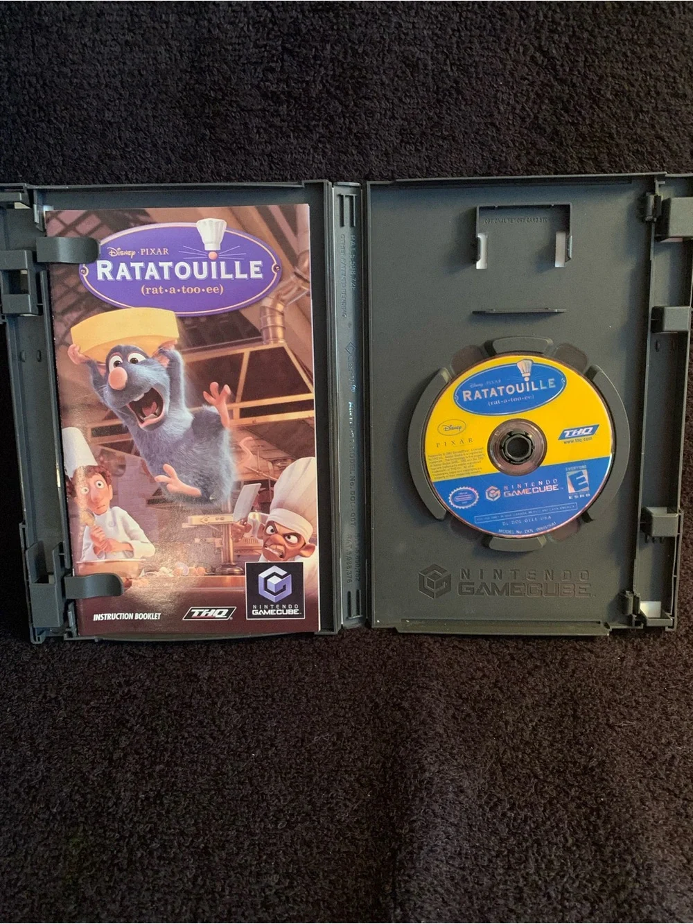 2007 Nintendo GameCube Disney Pixar Ratatouille Video Game